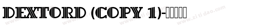 DextorD (COPY 1)字体转换